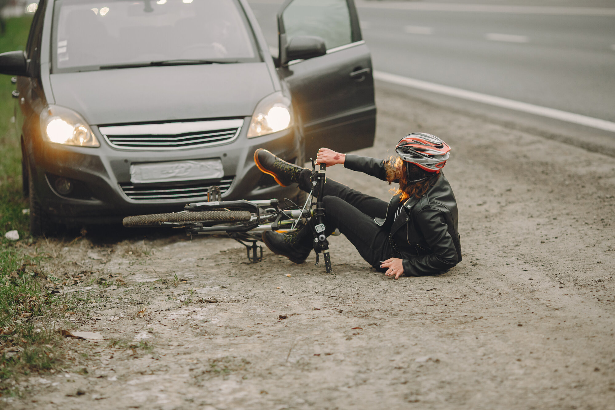 woman-crashed-into-car woman-crashed-into-car